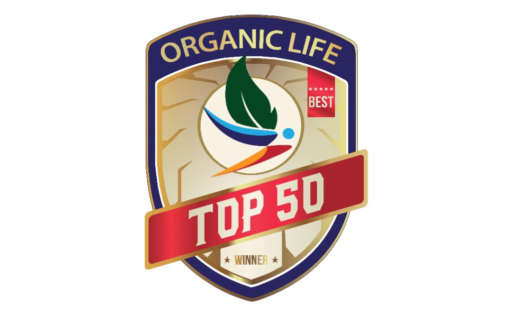 Laureat Plebiscytu Ekologicznego ORGANIC LIFE TOP 50