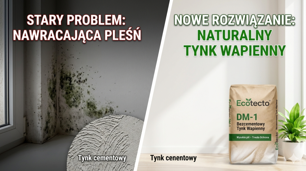 Jak pozbyć się pleśni ze ściany na zawsze? Dlaczego tradycyjny tynk jej sprzyja?